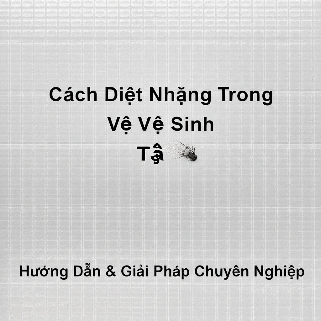 Hình minh họa cho bài viết: Cách Diệt Nhặng Trong Nhà Vệ Sinh Tận Gốc: Hướng Dẫn & Giải Pháp Chuyên Nghiệp