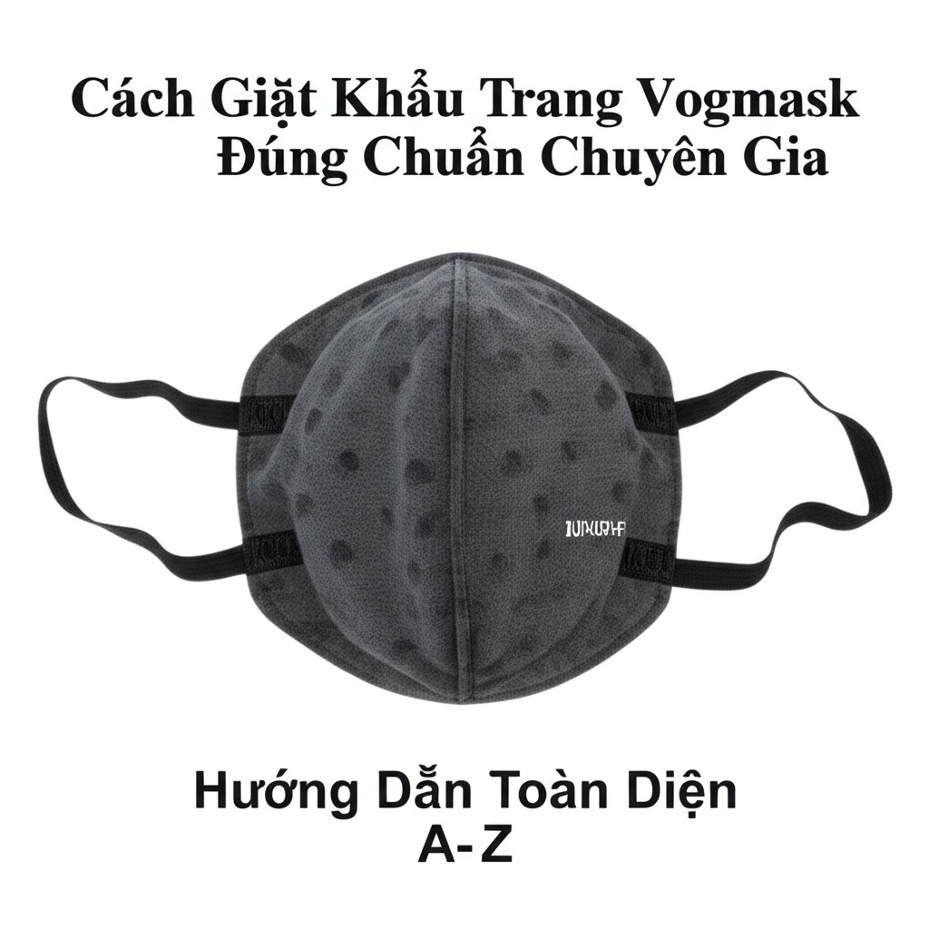 Hình minh họa cho bài viết: Cách Giặt Khẩu Trang Vogmask Đúng Chuẩn Chuyên Gia: Hướng Dẫn Toàn Diện A-Z
