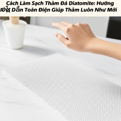 Cách Làm Sạch Thảm Đá Diatomite: Hướng Dẫn Toàn Diện Giúp Thảm Luôn Như Mới