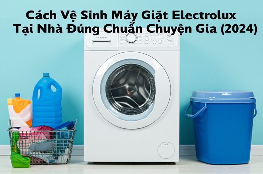 Hình minh họa cho bài viết: Cách Vệ Sinh Máy Giặt Electrolux Tại Nhà Đúng Chuẩn Chuyên Gia (2024)