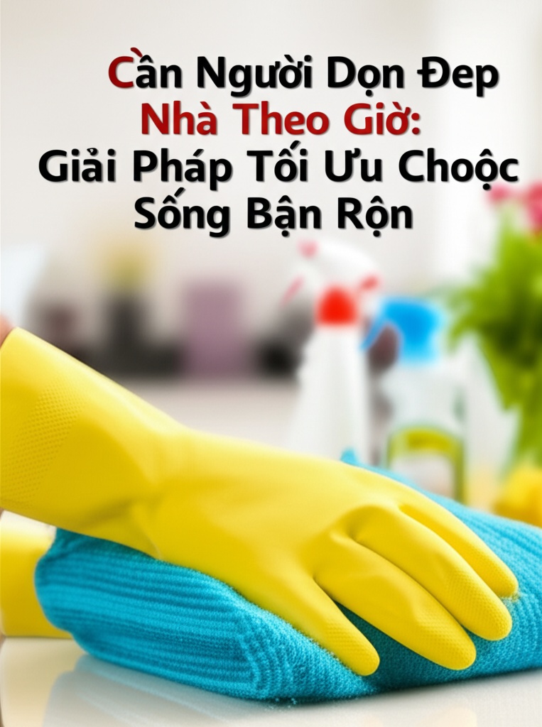 Hình minh họa cho bài viết: Cần Người Dọn Dẹp Nhà Theo Giờ: Giải Pháp Tối Ưu Cho Cuộc Sống Bận Rộn