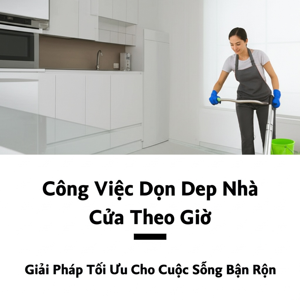 Hình minh họa cho bài viết: Công Việc Dọn Dẹp Nhà Cửa Theo Giờ: Giải Pháp Tối Ưu Cho Cuộc Sống Bận Rộn