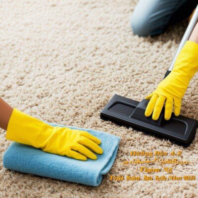 Hướng Dẫn A-Z Cách Vệ Sinh Thảm Nỉ Trải Sàn Sạch Như Mới