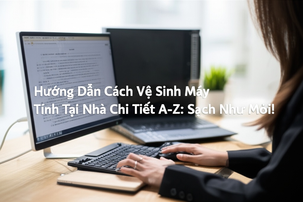 Hình minh họa cho bài viết: Hướng Dẫn Cách Vệ Sinh Máy Tính Tại Nhà Chi Tiết A-Z: Sạch Như Mới!